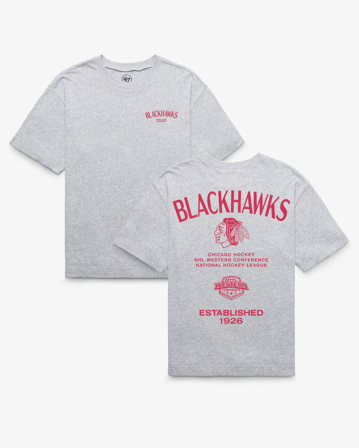 CHICAGO BLACKHAWKS CONSTANTINE '47 FOUNDATION TEE