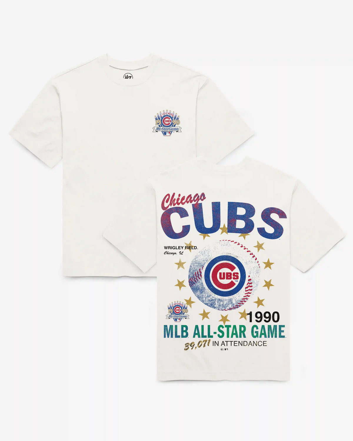 CHICAGO CUBS COOPERSTOWN ALL STAR GAME '47 FOUNDATION TEE