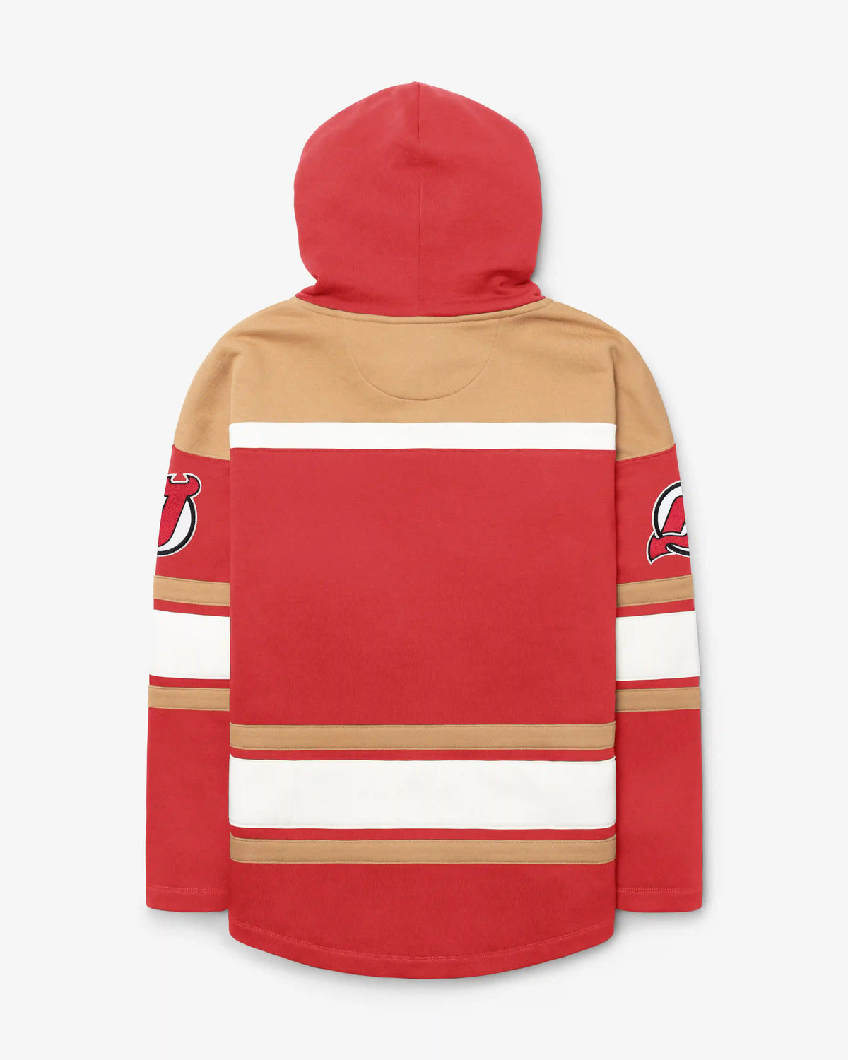 NEW JERSEY DEVILS BLOCK SCRIPT SUPERIOR '47 LACER HOOD