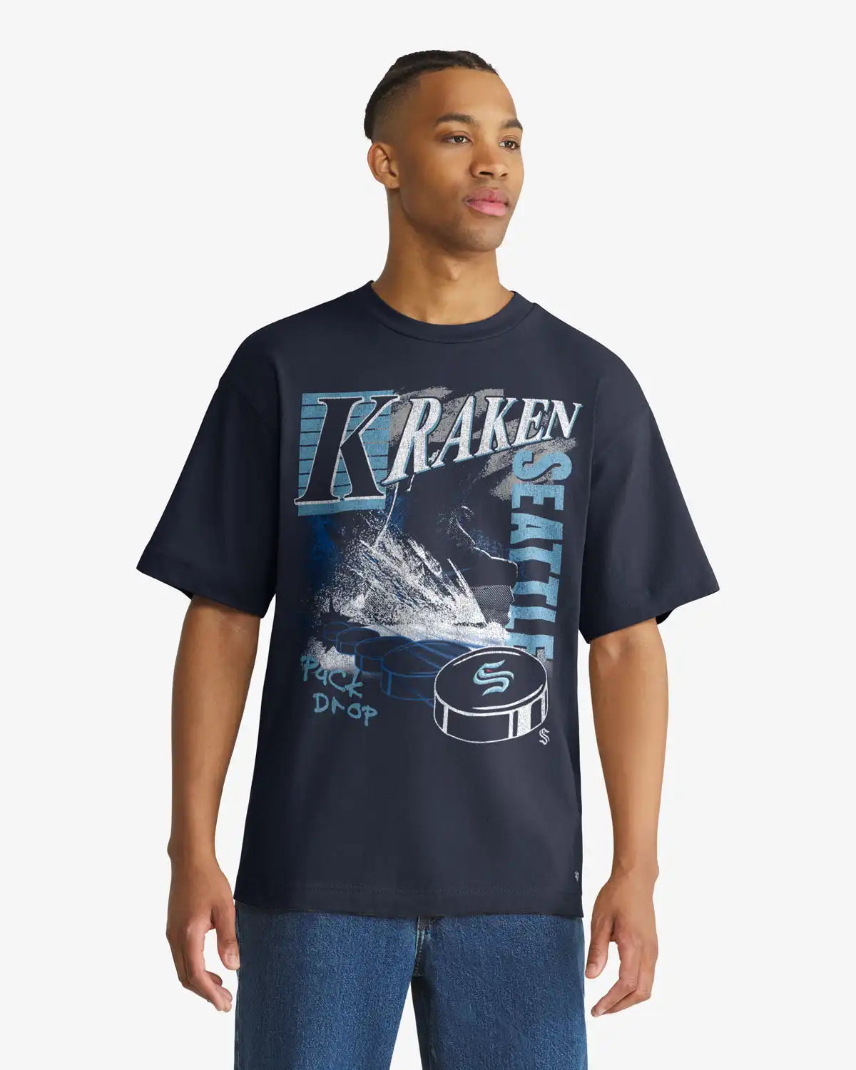 SEATTLE KRAKEN FRESH ICE '47 FOUNDATION TEE