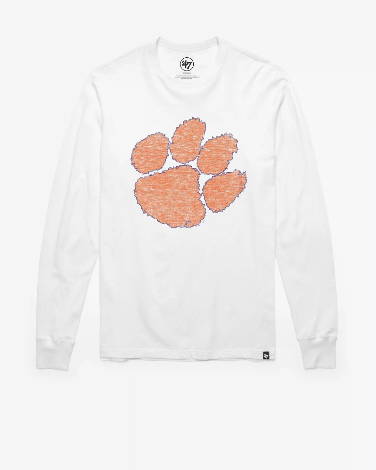 CLEMSON TIGERS PREMIER '47 FRANKLIN LONG SLEEVE TEE