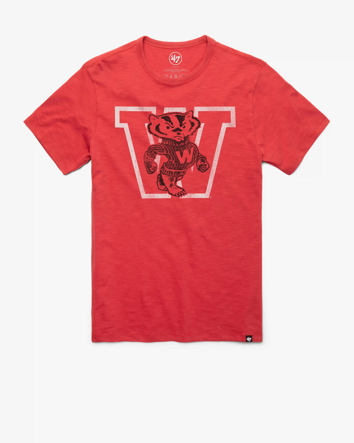WISCONSIN BADGERS VINTAGE GRIT '47 SCRUM TEE