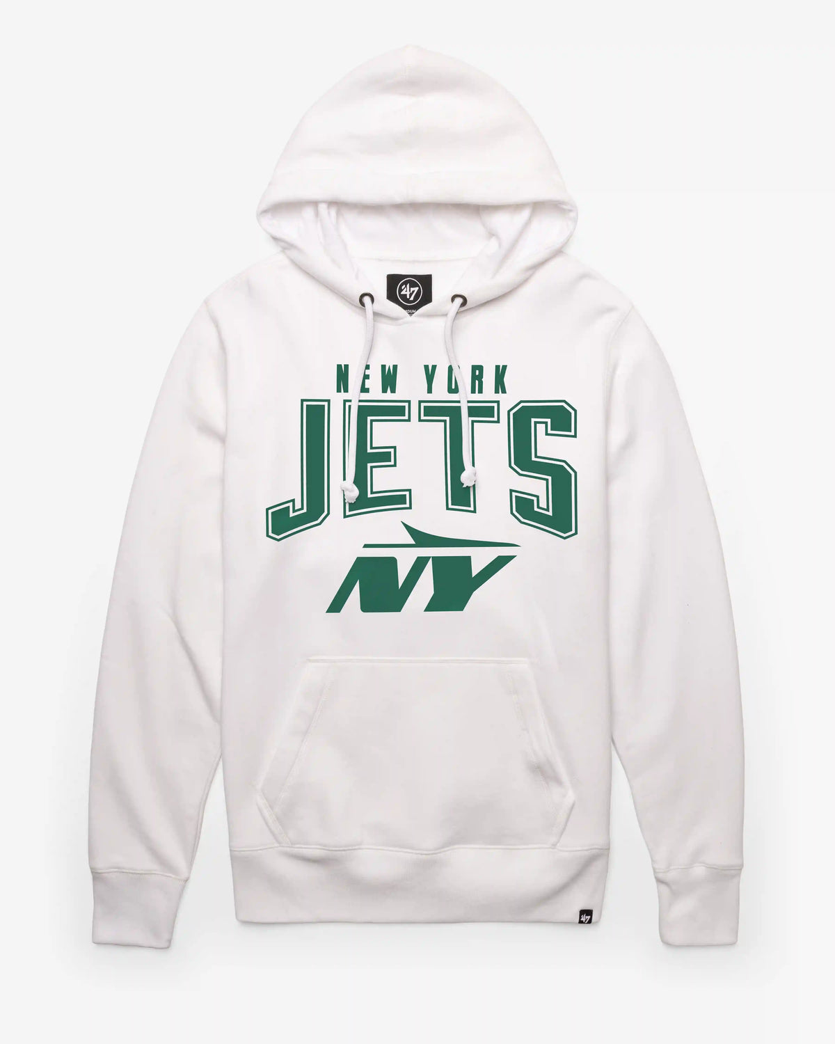 NEW YORK JETS TEAM ELEMENTS ARCH '47 HEADLINE HOOD