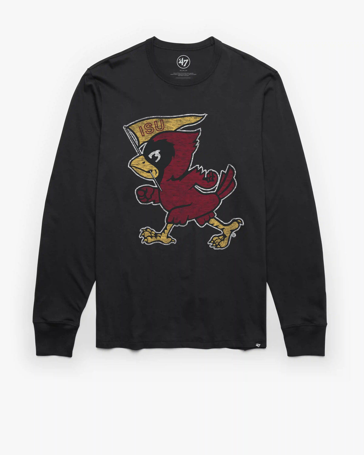 IOWA STATE CYCLONES VINTAGE PREMIER '47 FRANKLIN LONG SLEEVE TEE