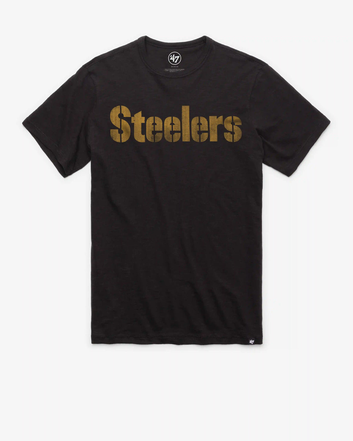 PITTSBURGH STEELERS GRIT WORDMARK '47 SCRUM TEE