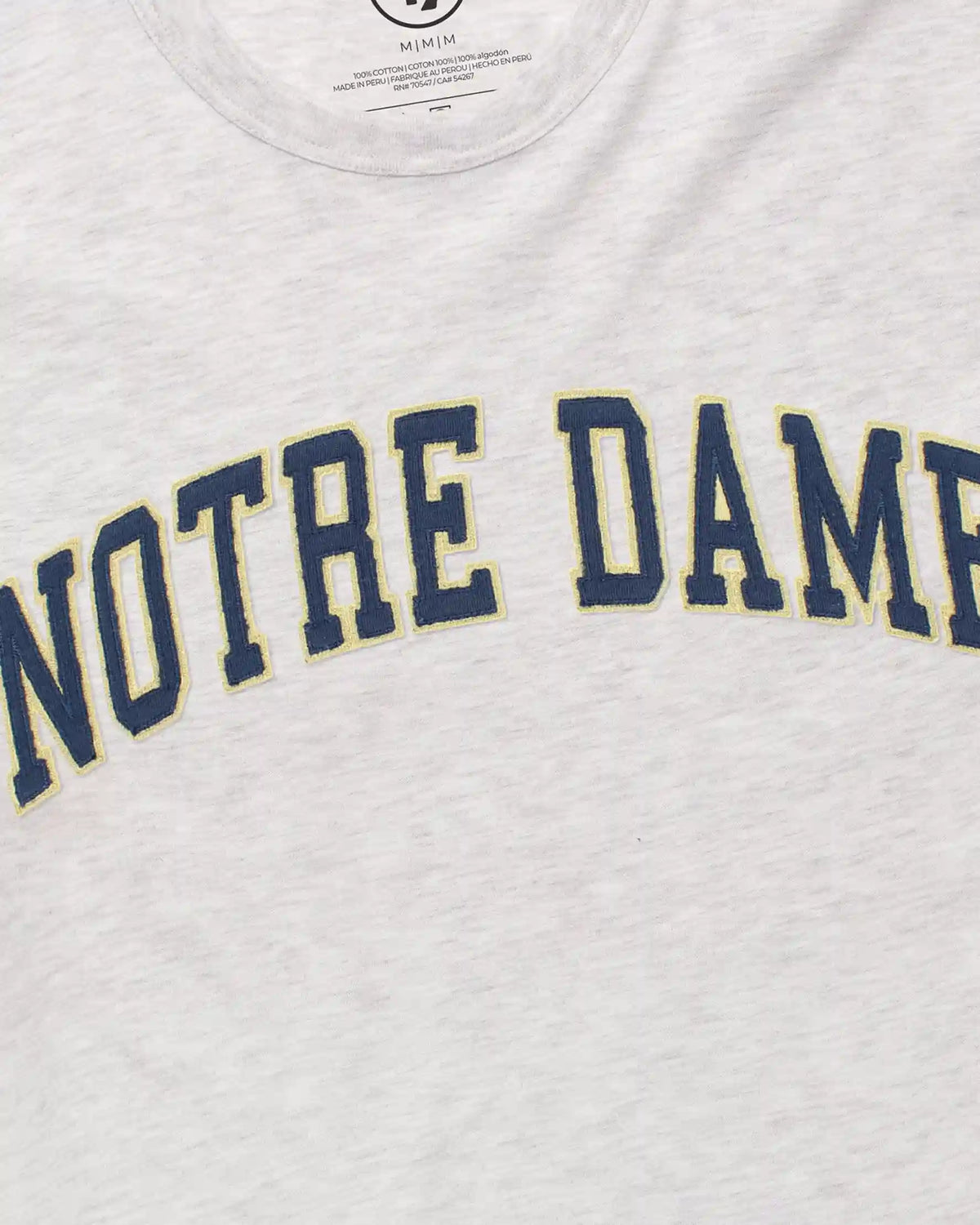 NOTRE DAME FIGHTING IRISH '47 FRANKLIN FIELDHOUSE TEE