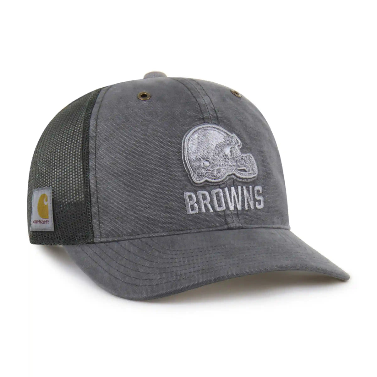 CLEVELAND BROWNS CARHARTT DYED '47 TRUCKER RF RELAXED FIT