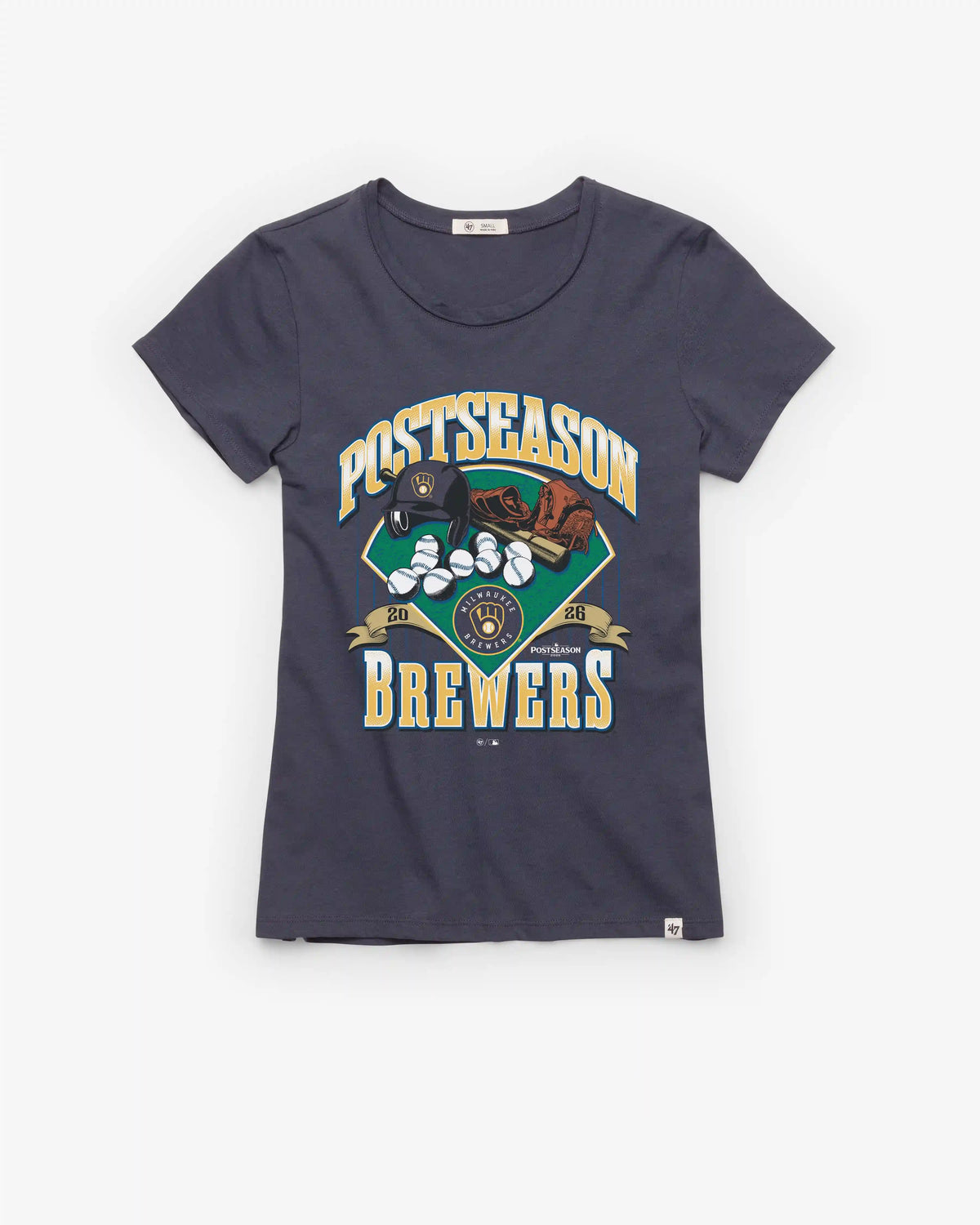 MILWAUKEE BREWERS 2026 POSTSEASON '47 WOMEN'S FRANKIE TEE