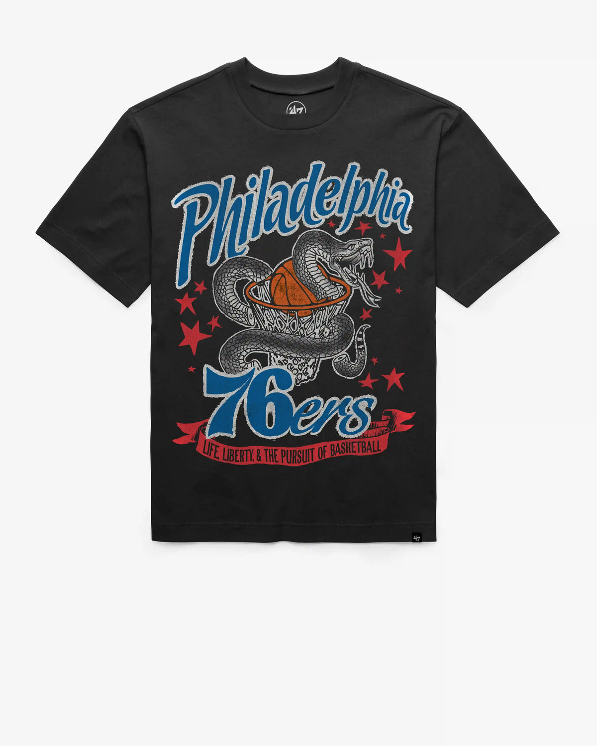 PHILADELPHIA 76ERS SIGMA '47 FOUNDATION TEE