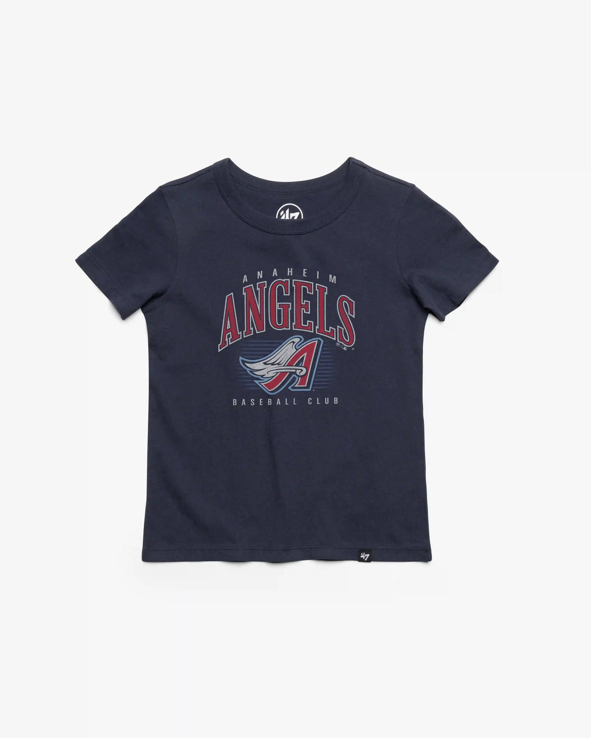 LOS ANGELES ANGELS COOPERSTOWN DOUBLE HEADER '47 KID'S FRANKLIN TEE