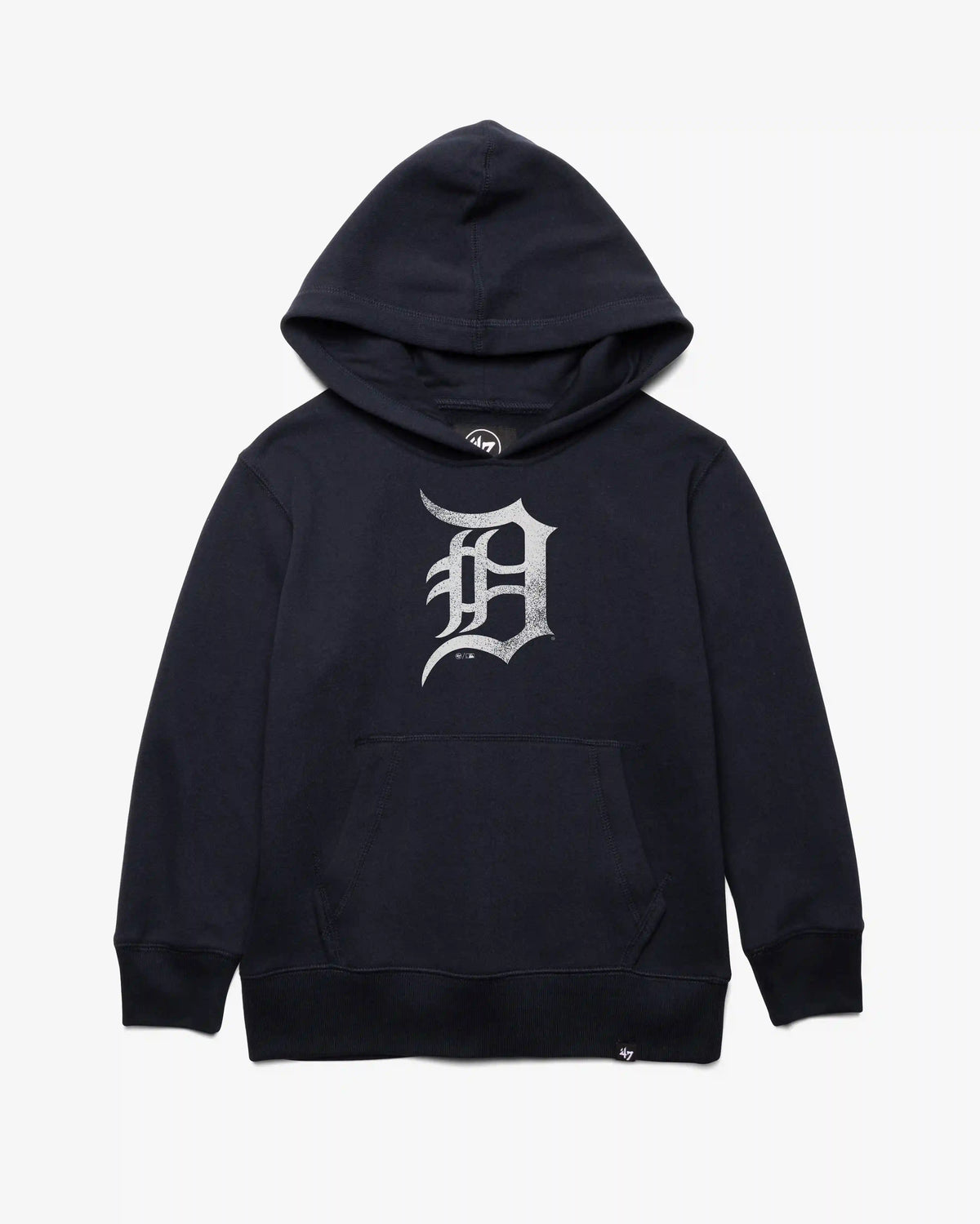DETROIT TIGERS DISTRESSED IMPRINT '47 KID'S HEADLINE HOOD