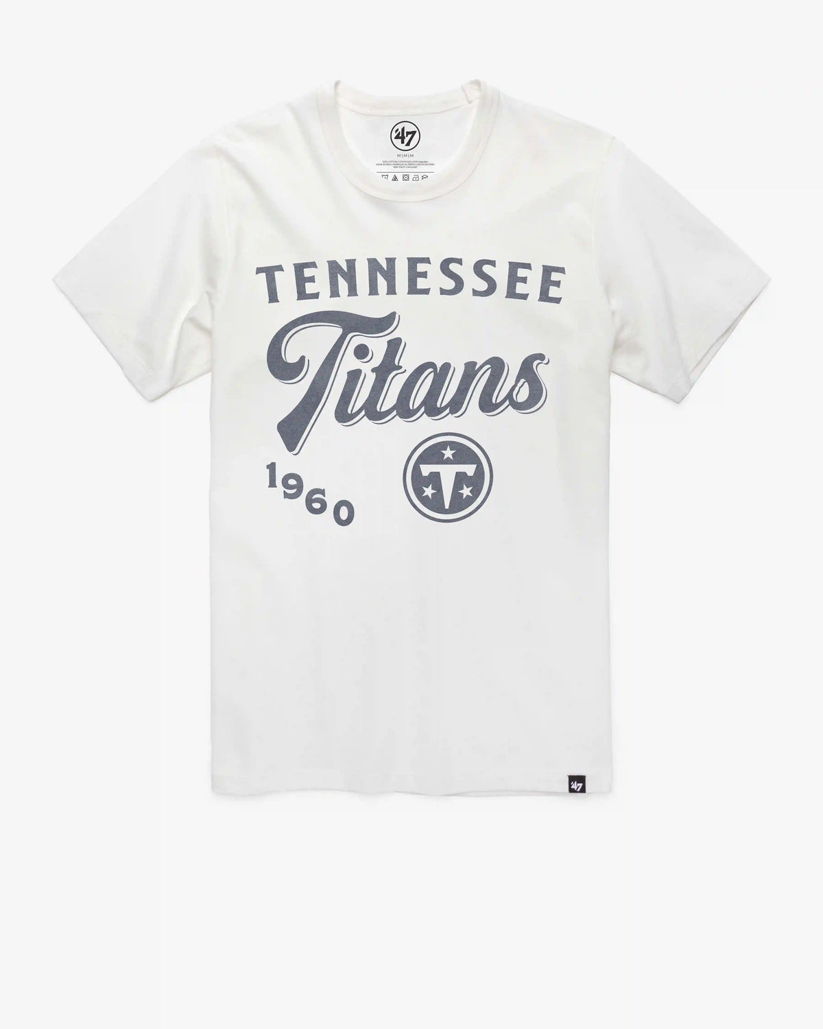 TENNESSEE TITANS DIAG SCRIPT '47 FRANKLIN TEE