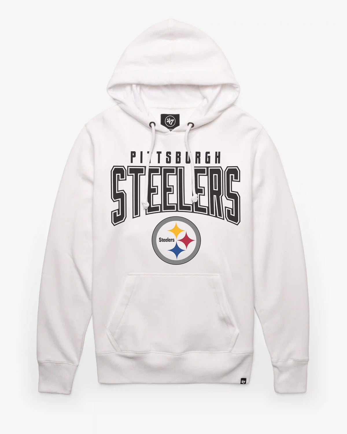 PITTSBURGH STEELERS TEAM ELEMENTS ARCH '47 HEADLINE HOOD