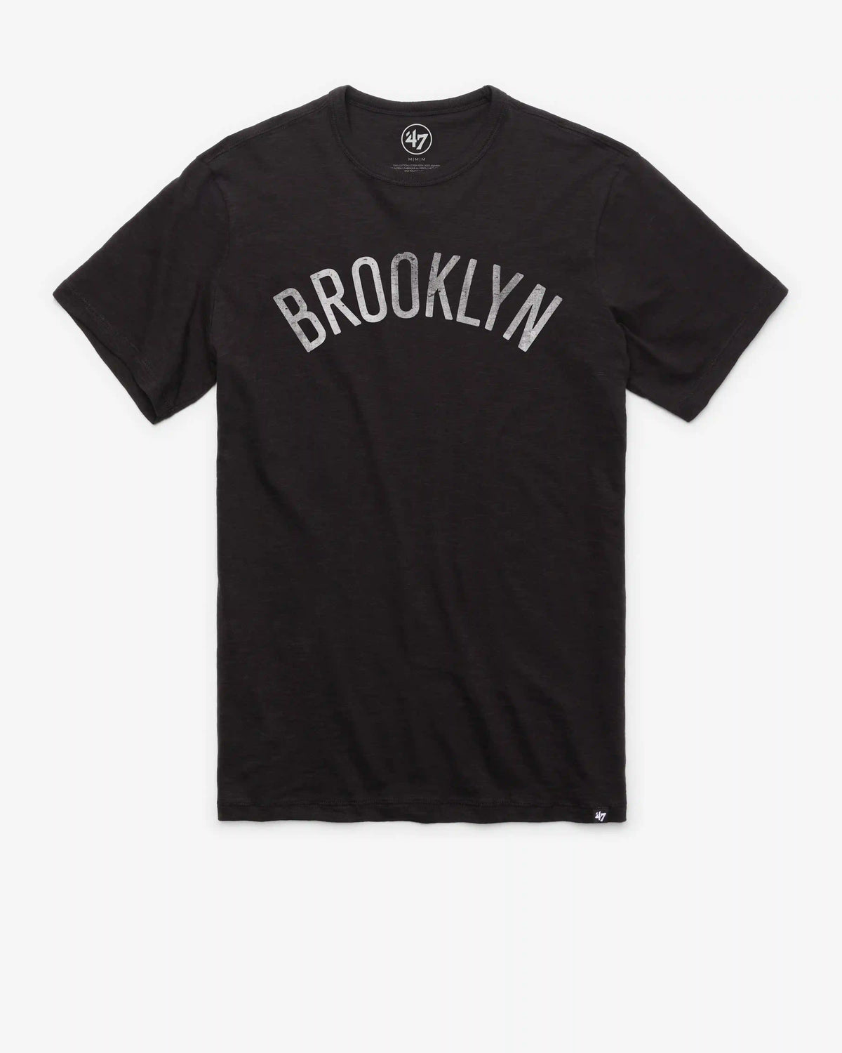 BROOKLYN NETS GRIT WORDMARK '47 SCRUM TEE