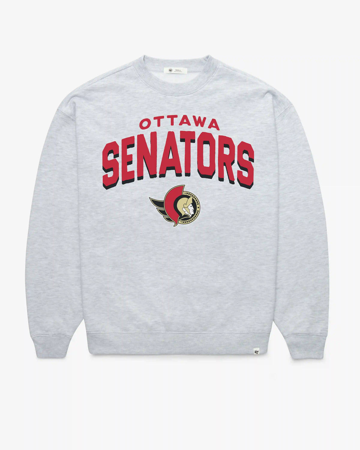 OTTAWA SENATORS CAMPUS ARCH CLOUD '47 OVERSIZED CREW WOMENS