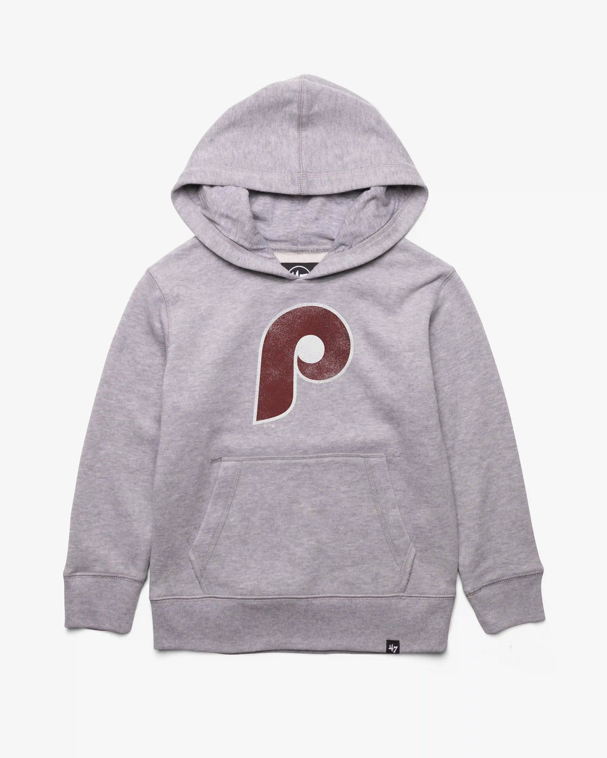 PHILADELPHIA PHILLIES DISTRESSED IMPRINT '47 KID'S HEADLNE HOOD