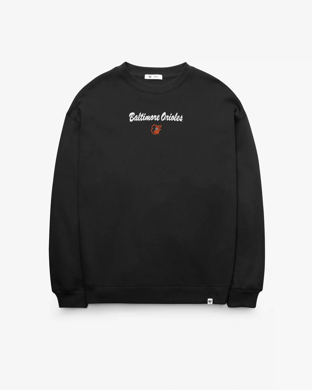 BALTIMORE ORIOLES FAN FUEL '47 OVERSIZED CREW WOMEN
