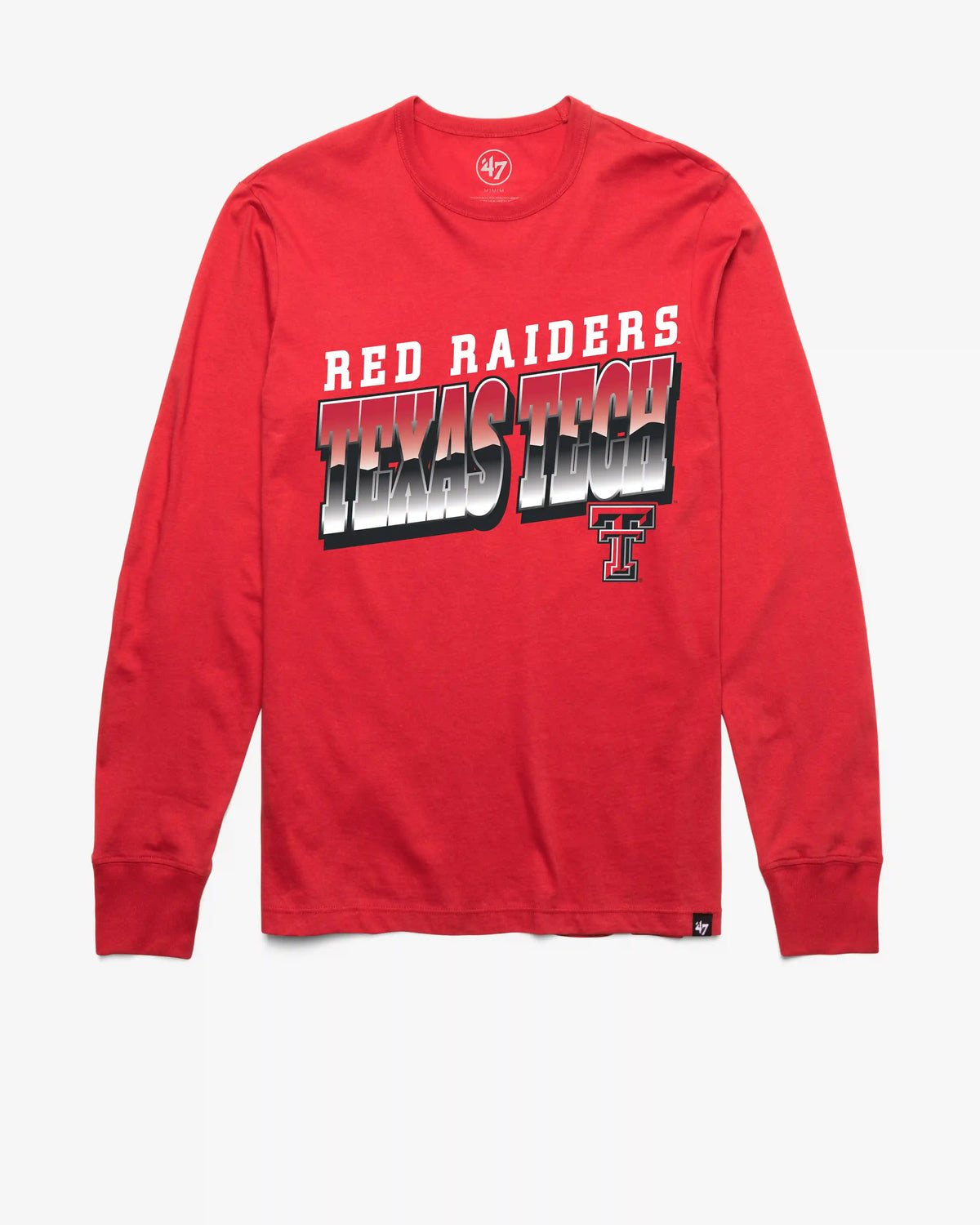 TEXAS TECH RED RAIDERS POLISHED '47 FRANKLIN LONG SLEEVE TEE