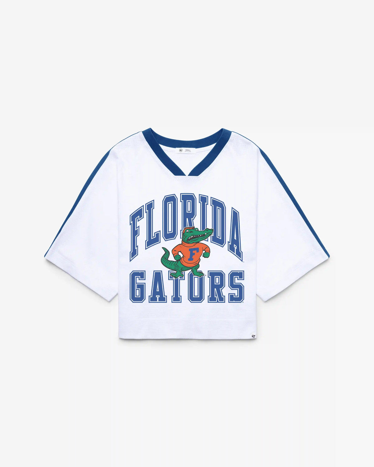 FLORIDA GATORS VINTAGE BIG OVERARCH '47 WOMEN'S DROP NEEDLE RAGLAN JERSEY