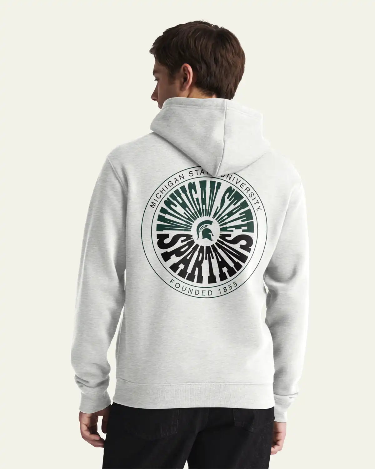 MICHIGAN STATE SPARTANS WARPSTYLE '47 EVERYDAY HOOD