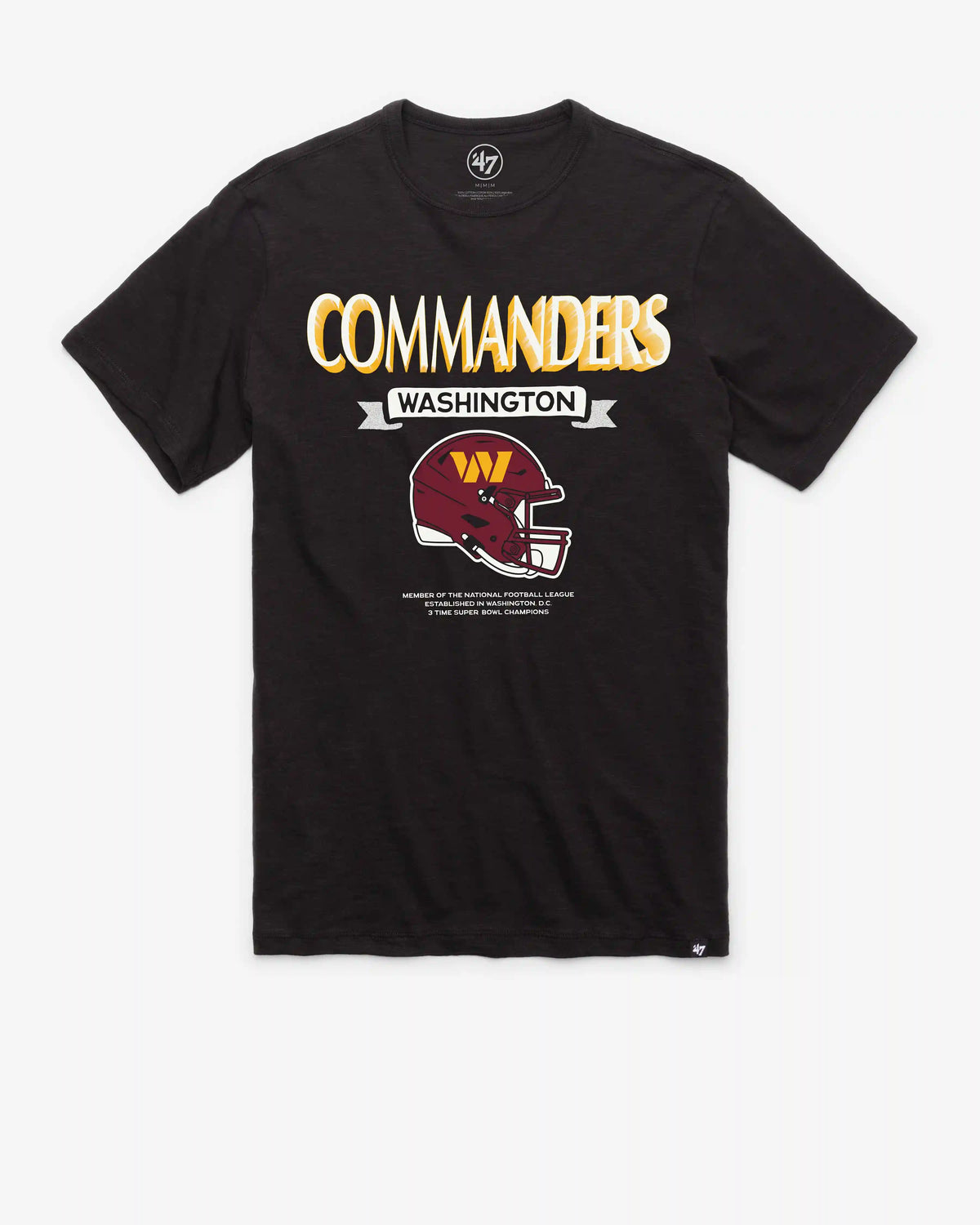 WASHINGTON COMMANDERS LONG HAUL '47 SCRUM TEE