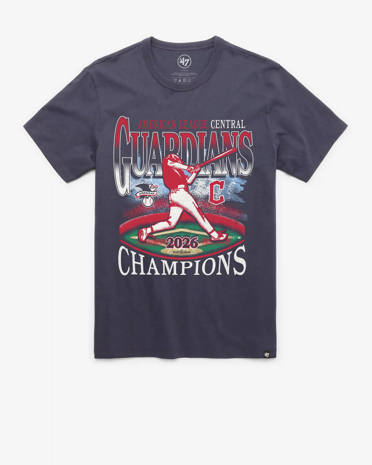 CLEVELAND GUARDIANS DIVISION CHAMPS '47 FRANKLIN TEE