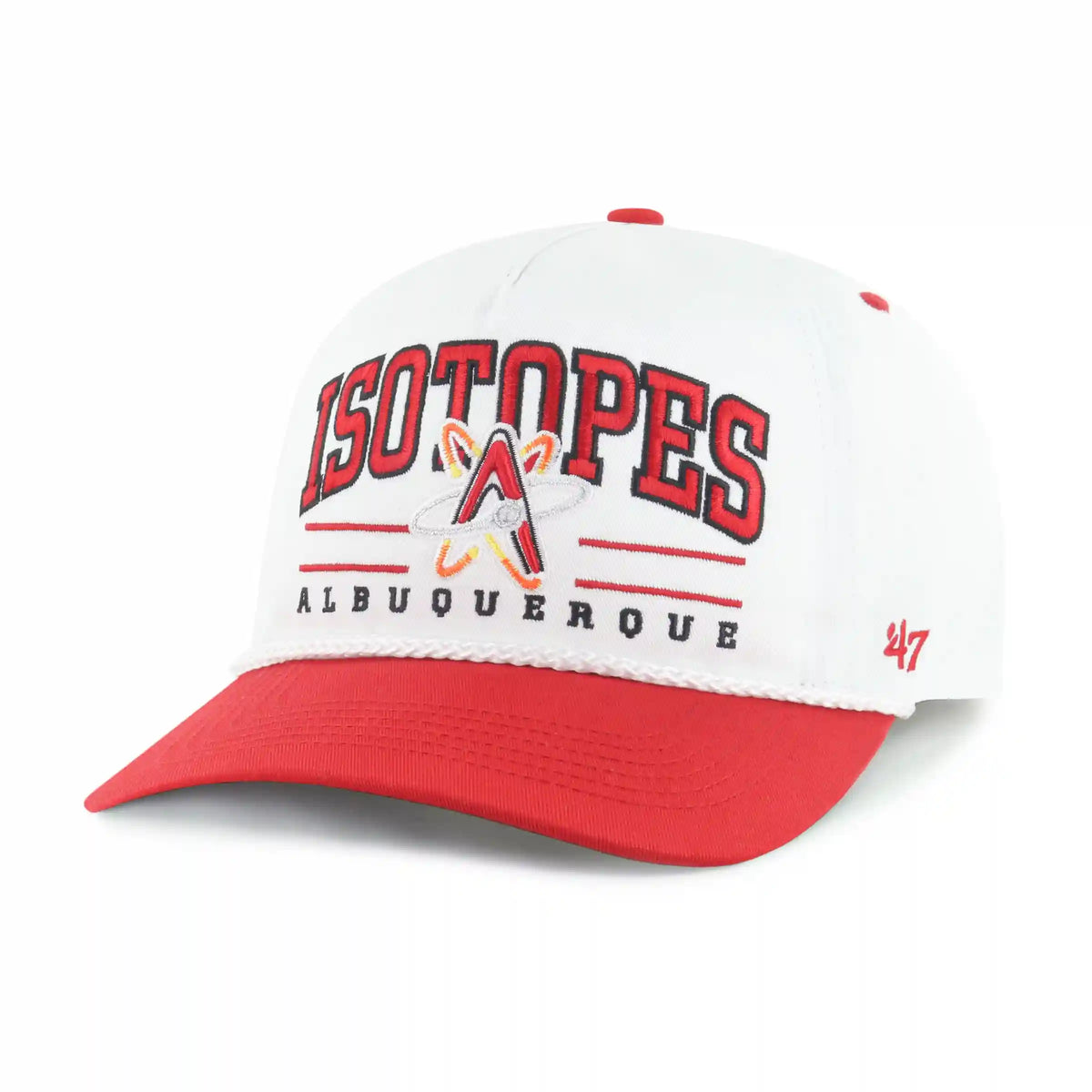 ALBUQUERQUE ISOTOPES ROSCOE ROPE TWO TONE '47 HITCH