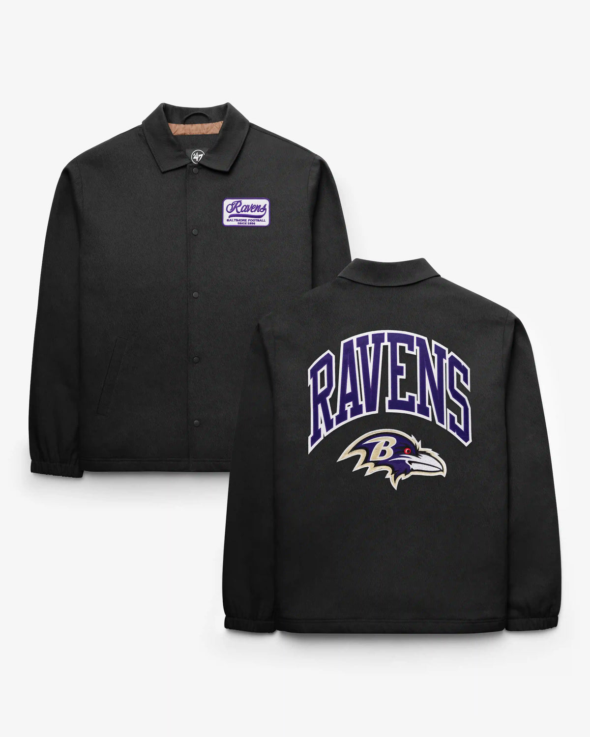 BALTIMORE RAVENS RETREAD '47 COACHES JACKET