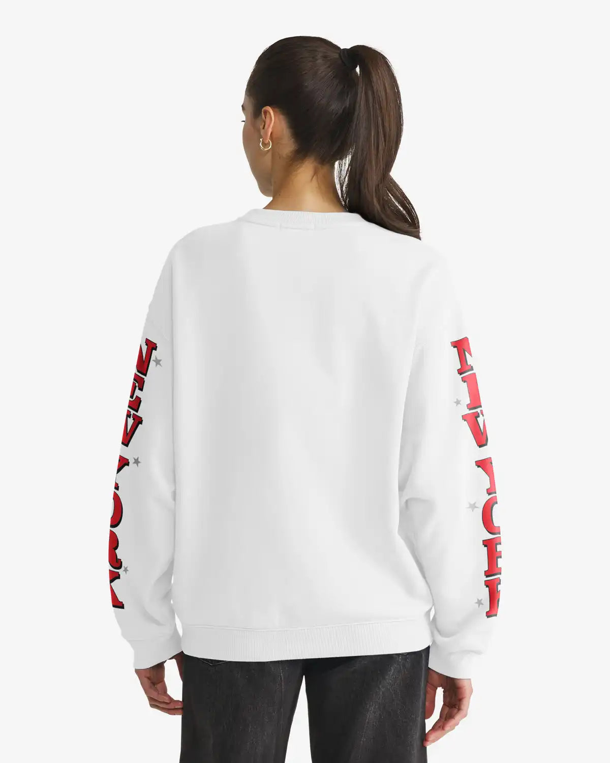 NEW YORK GIANTS HISTORIC THUNDEROUS '47 WOMEN'S OVERSIZED CREW