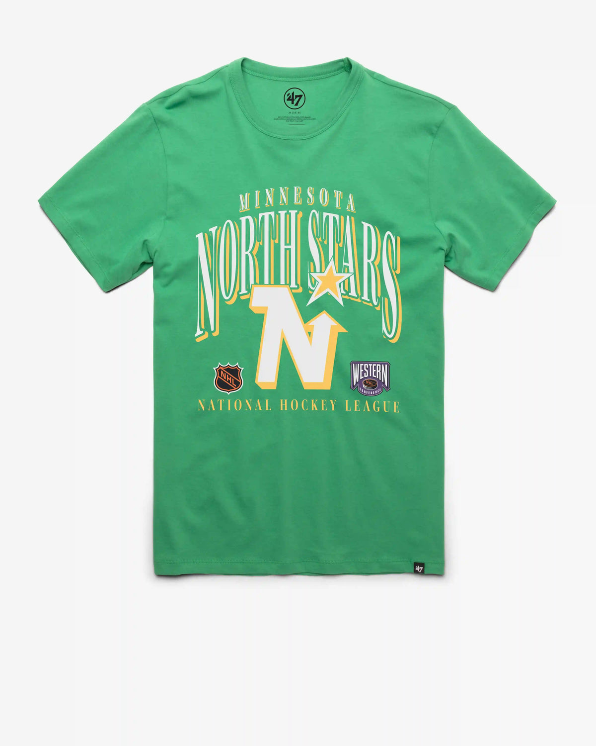 MINNESOTA/DALLAS STARS VINTAGE CREASE '47 FRANKLIN TEE