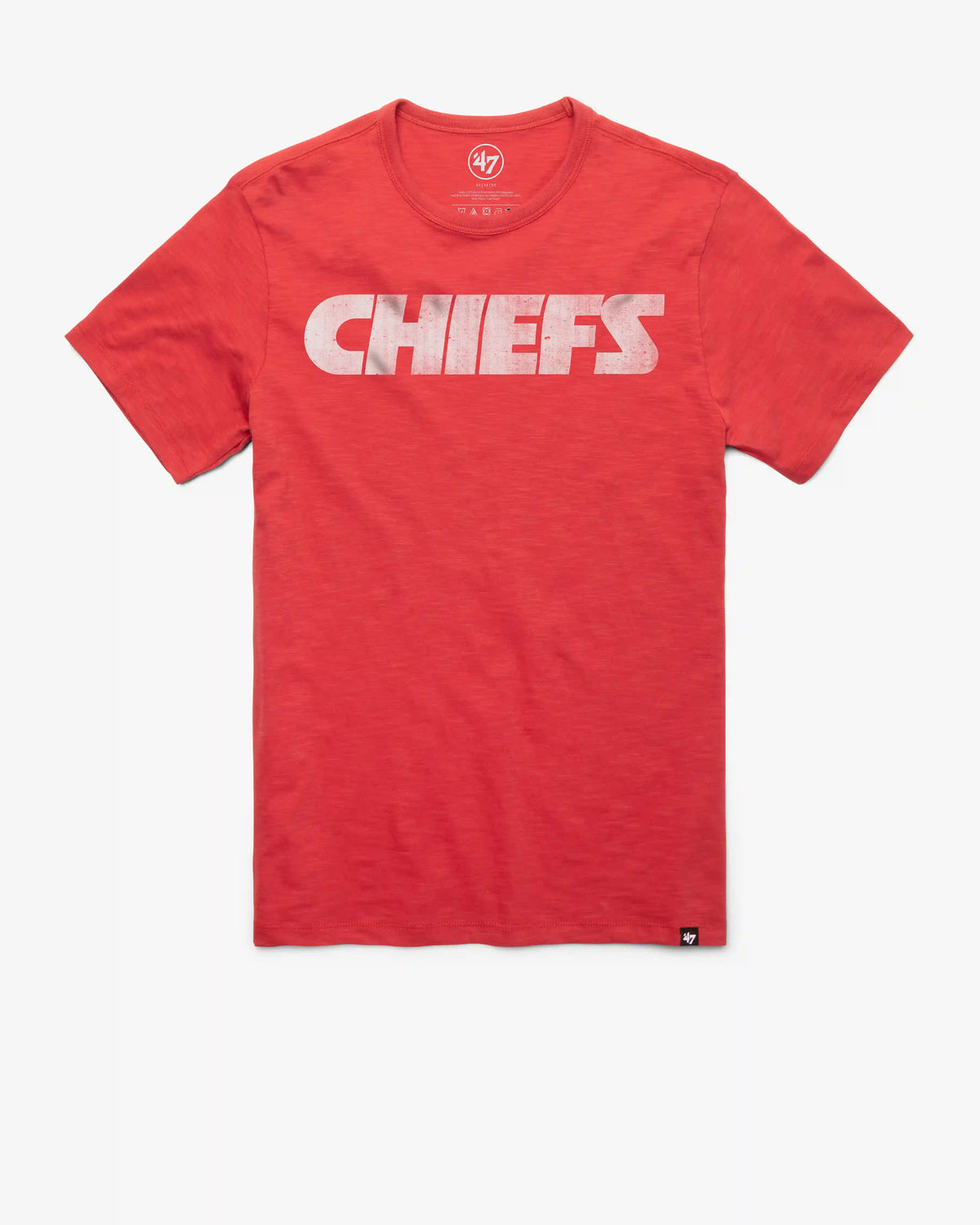 KANSAS CITY CHIEFS GRIT WORDMARK '47 SCRUM TEE