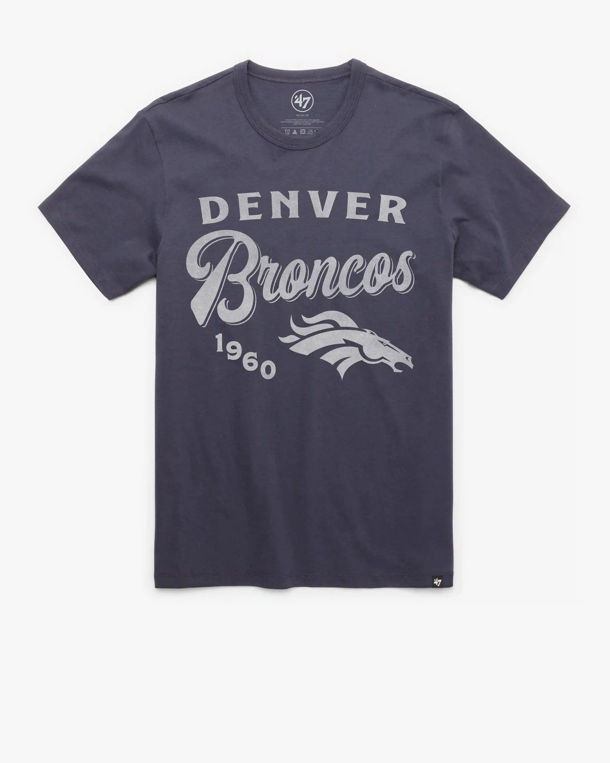 DENVER BRONCOS SCRIPT '47 FRANKLIN TEE