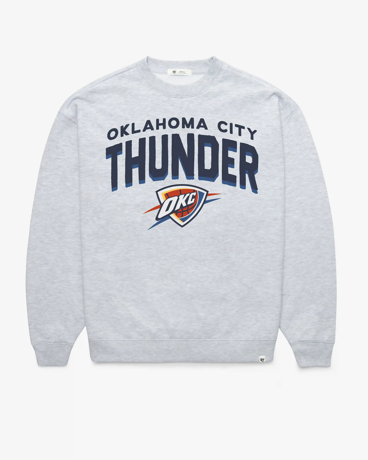OKLAHOMA CITY THUNDER CAMPUS ARCH CLOUD '47 OVERSIZED CREW WOMENS