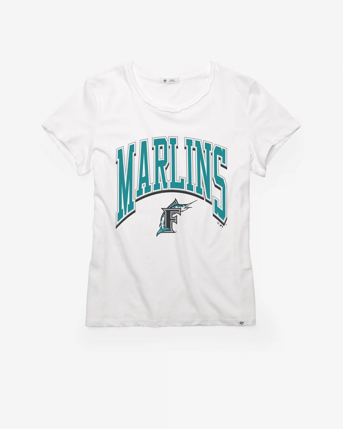 MIAMI MARLINS COOPERSTOWN WALK TALL '47 FRANKIE TEE WOMENS
