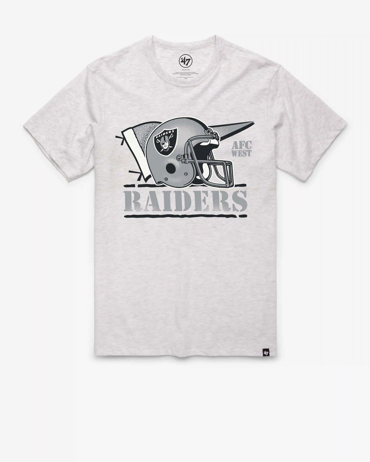 LAS VEGAS RAIDERS HISTORIC MOTION FIELD '47 FRANKLIN TEE