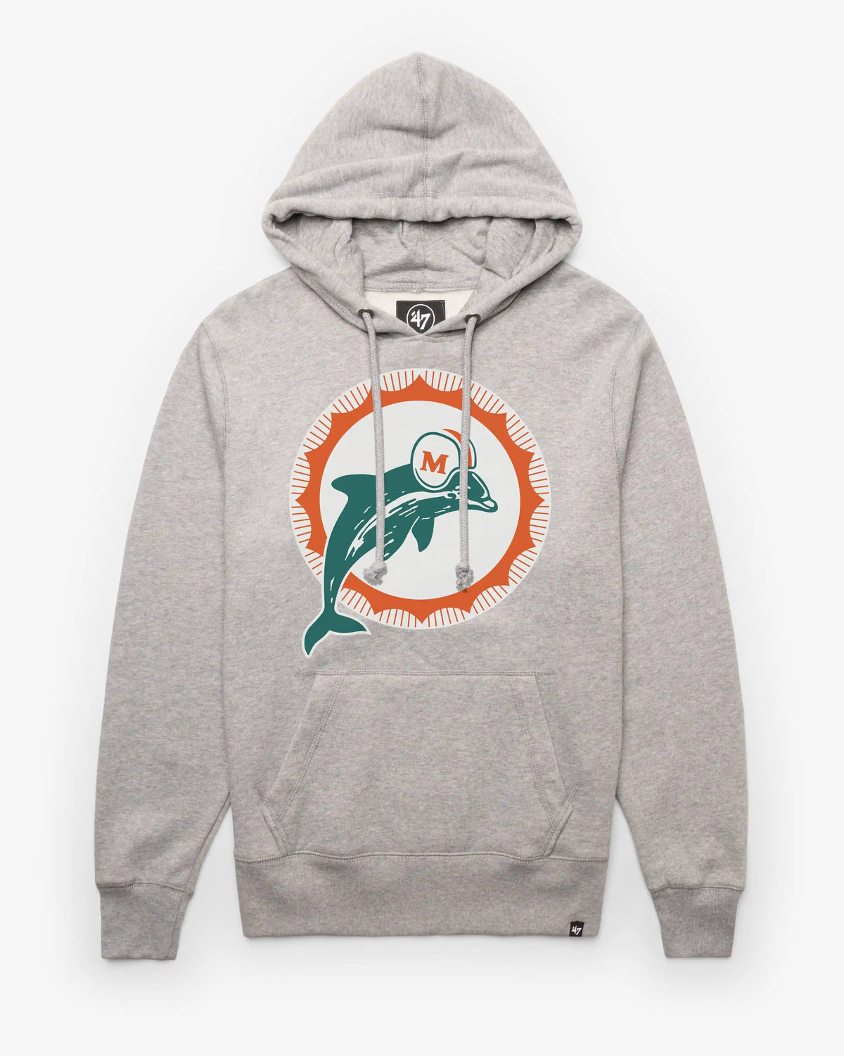 MIAMI DOLPHINS HISTORIC IMPRINT '47 HEADLINE HOOD