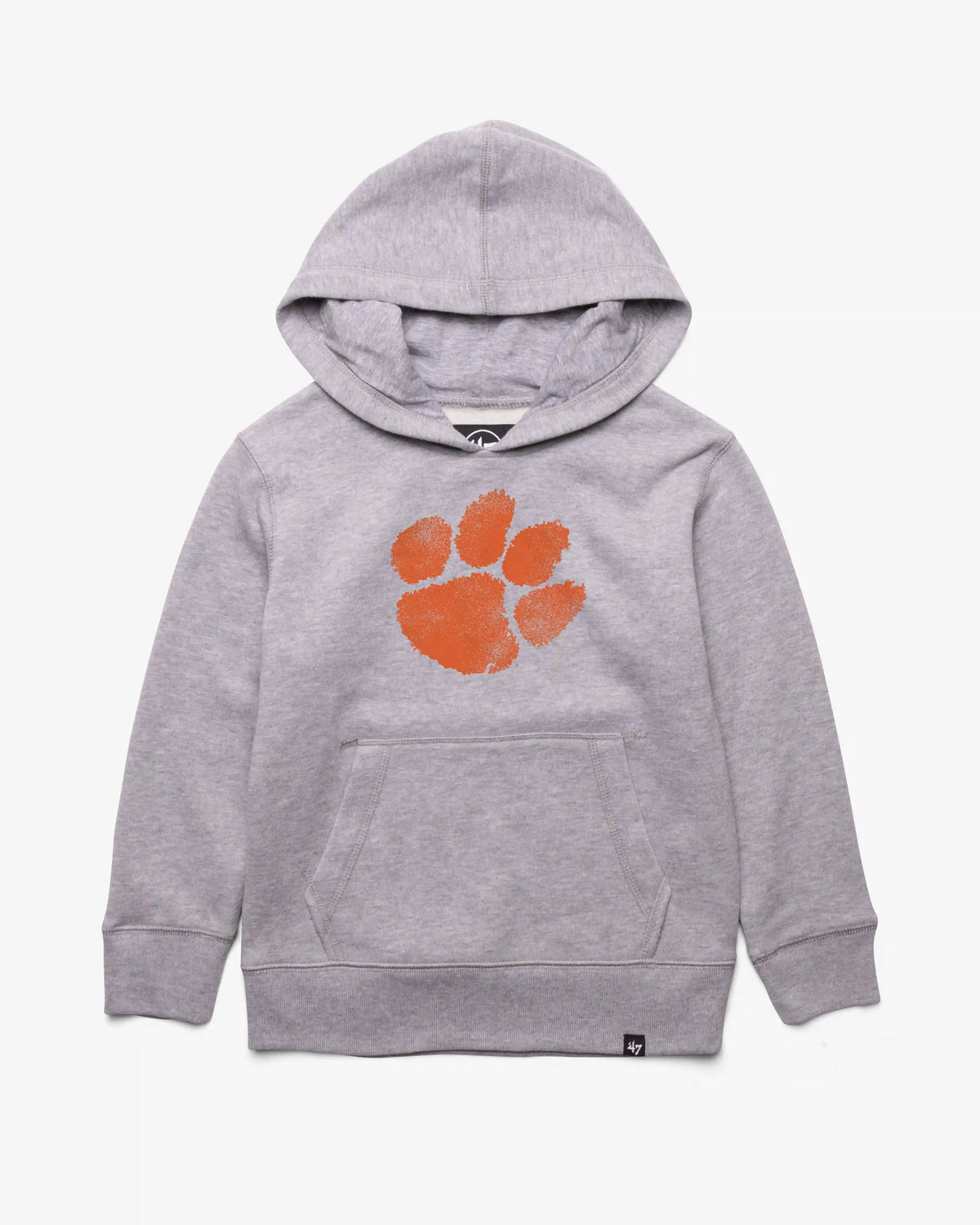 CLEMSON TIGERS DISTRESSED IMPRINT '47 KID'S HEADLINE HOOD