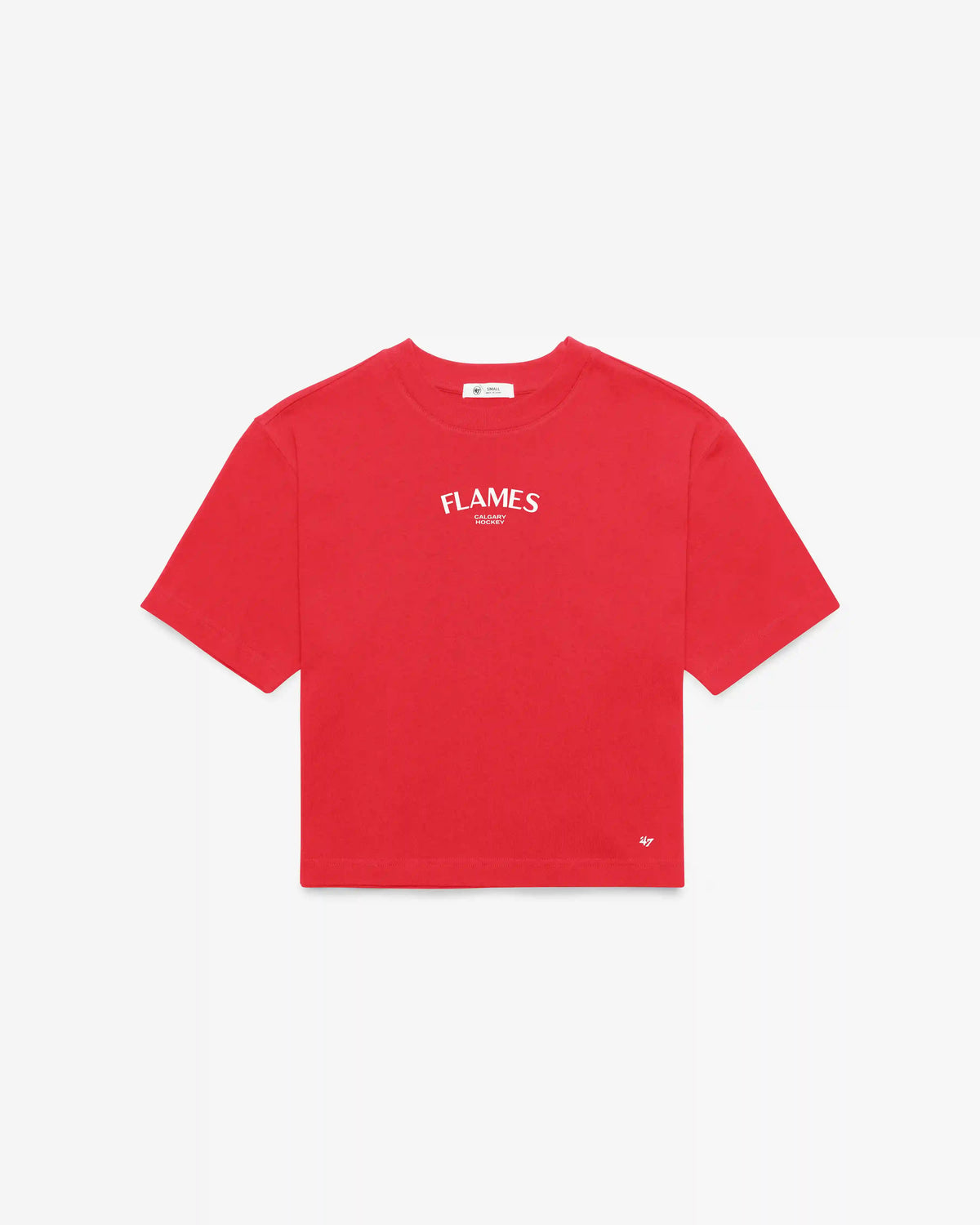 CALGARY FLAMES HADRIAN '47 FOUNDATION CROP TEE WOMENS