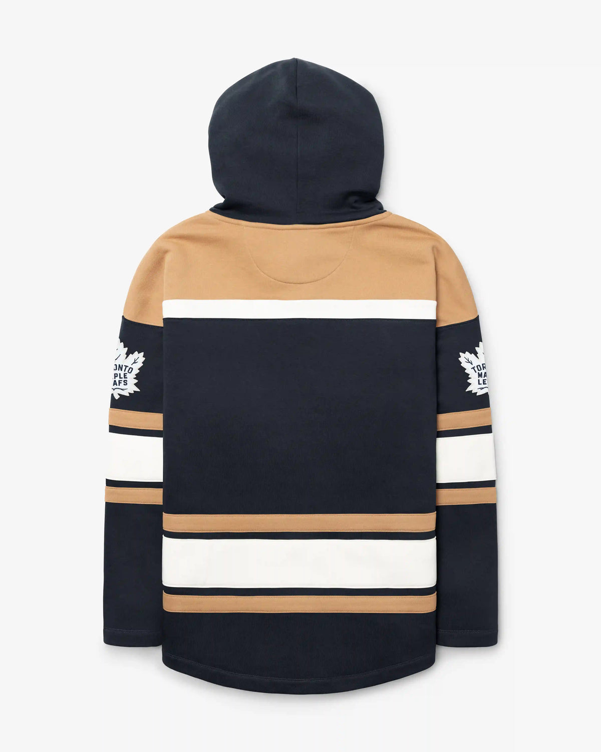 TORONTO MAPLE LEAFS BLOCK SCRIPT SUPERIOR '47 LACER HOOD
