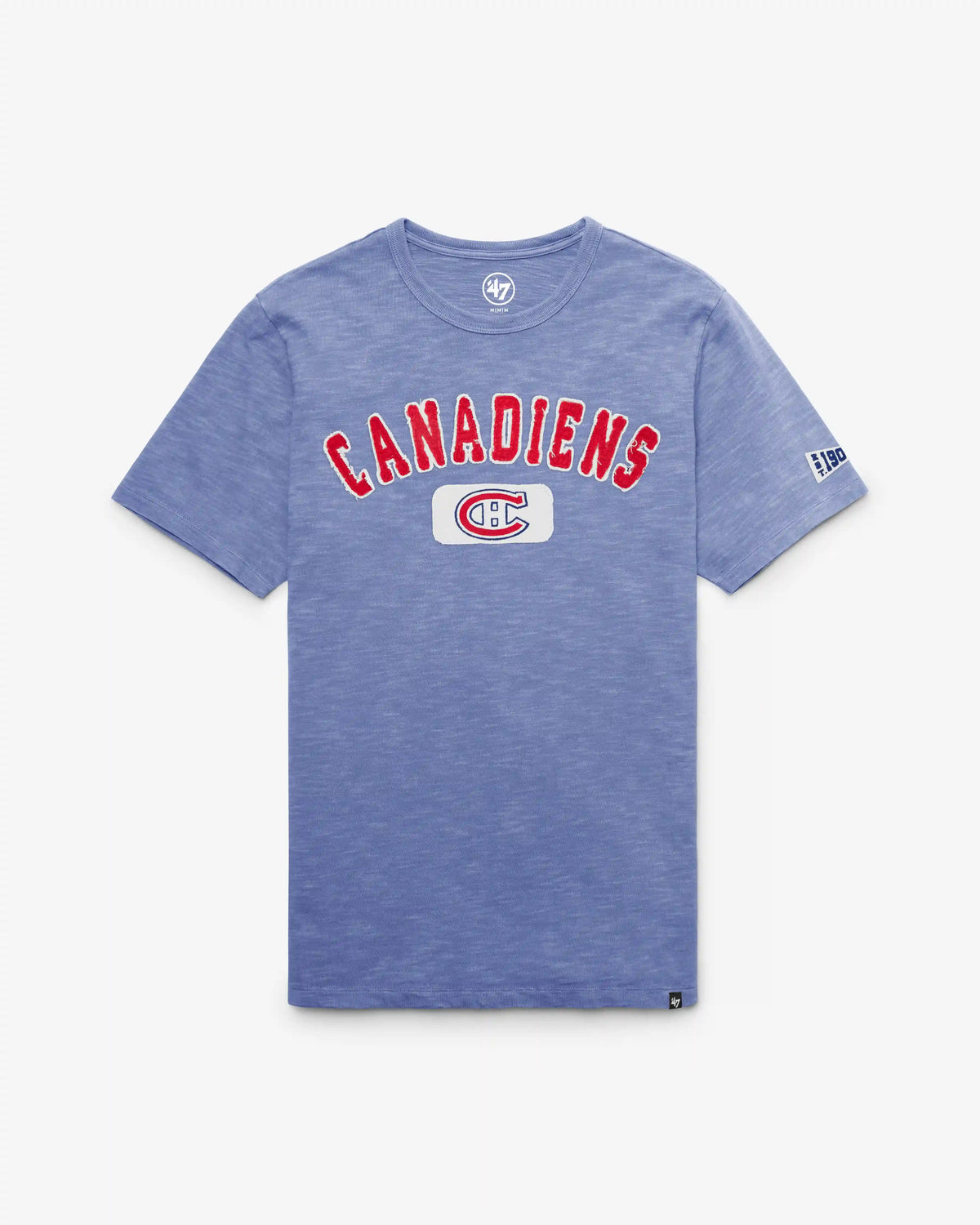 MONTREAL CANADIENS VINTAGE SEYMOORE WELL WORN '47 HEAVY SLUB TEE