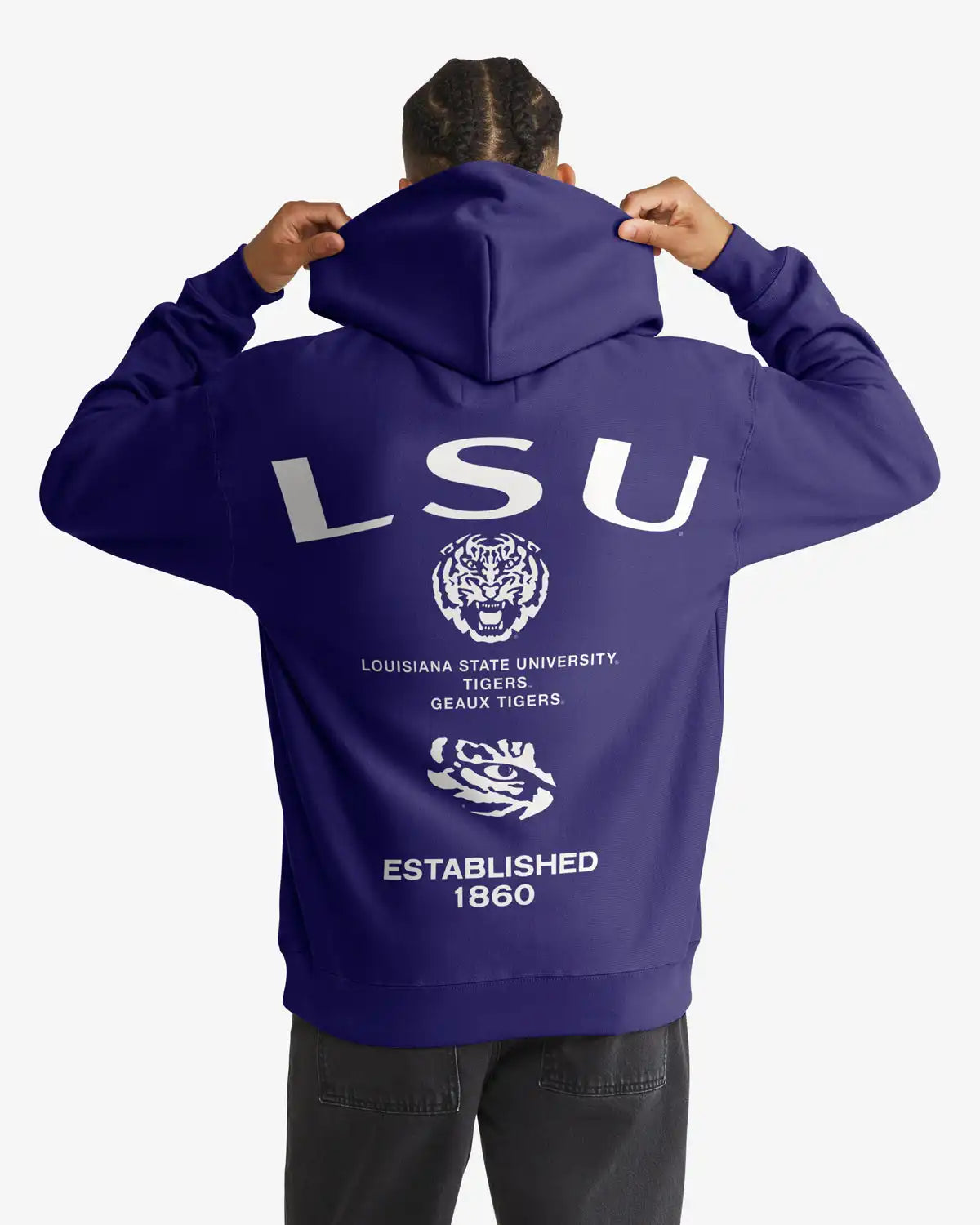 LOUISIANA STATE TIGERS LSU CONSTANTINE '47 FOUNDATION HOOD