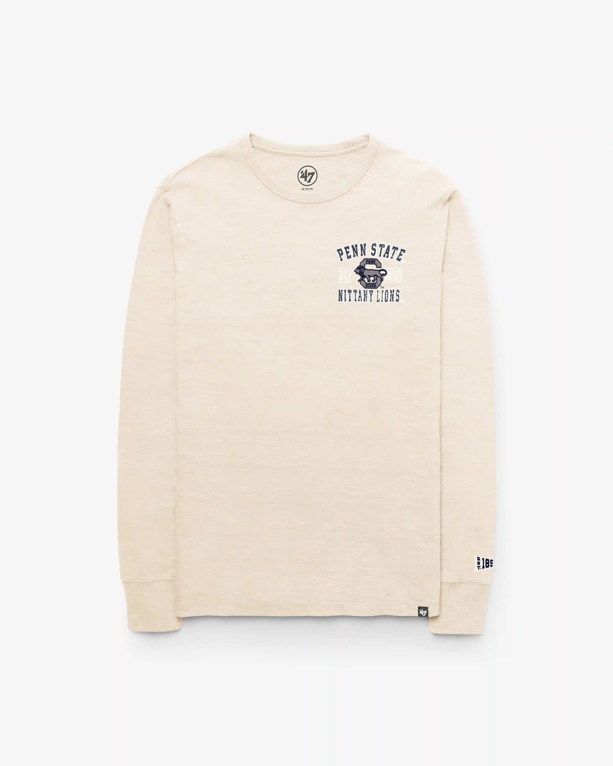 PENN STATE NITTANY LIONS VINTAGE EGREMONT WELL WORN '47 HEAVY SLUB LONG SLEEVE TEE