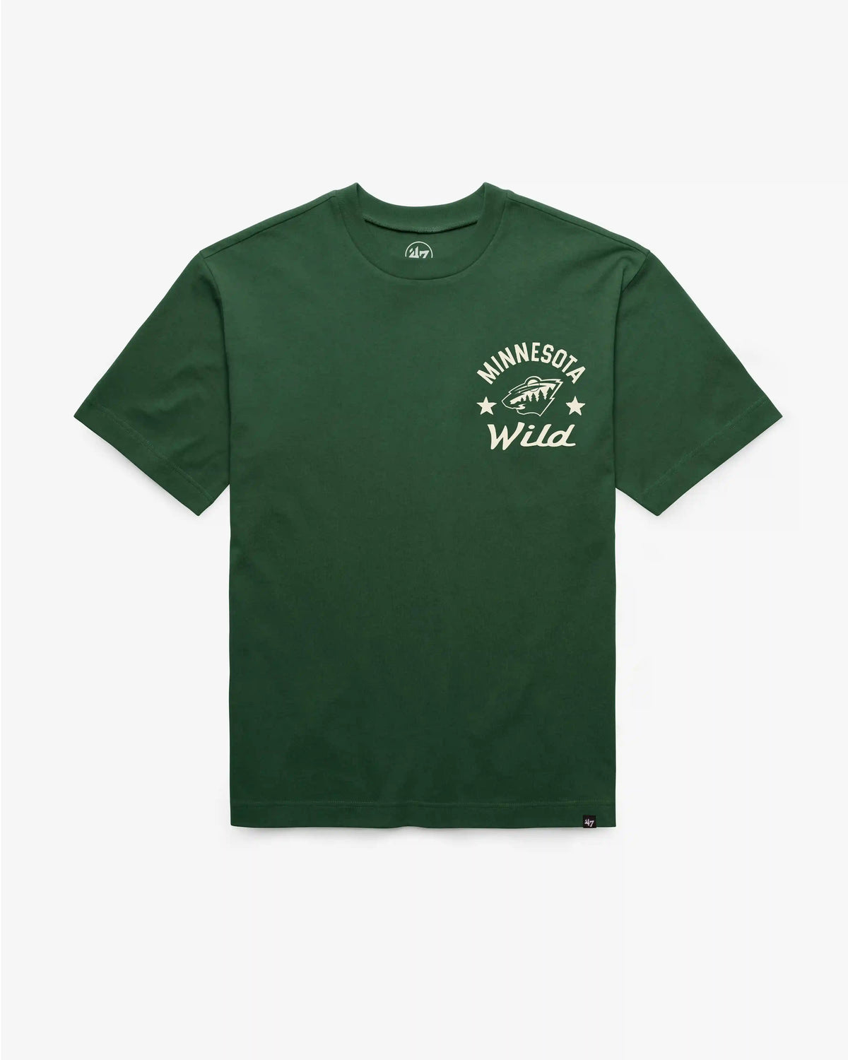 MINNESOTA WILD MASK BACK '47 FOUNDATION TEE