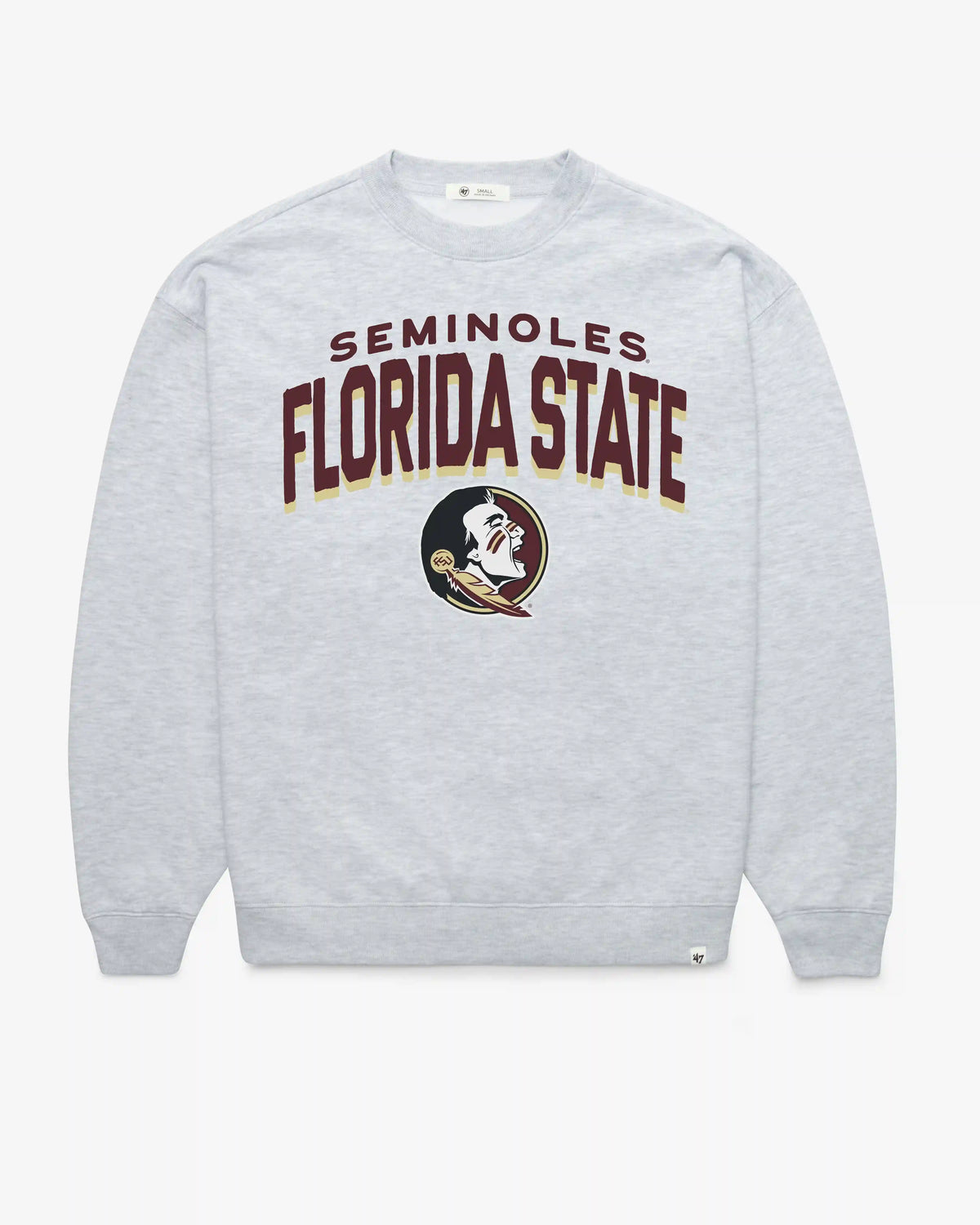 FLORIDA STATE SEMINOLES CAMPUS ARCH CLOUD '47 OVERSIZED CREW WOMENS