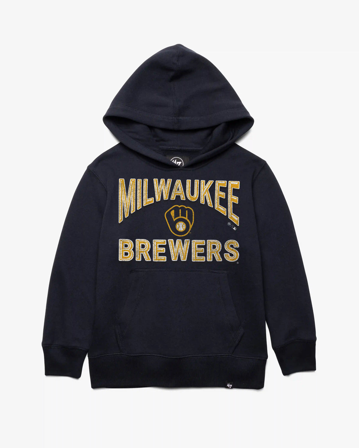 MILWAUKEE BREWERS FAN OUT '47 KID'S HEADLINE HOOD