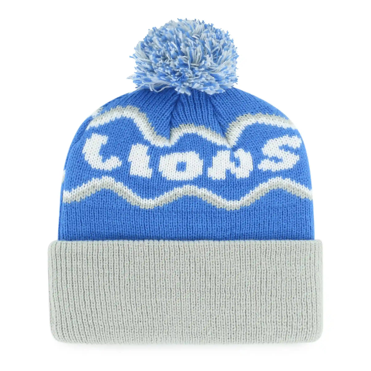 DETROIT LIONS SQUIGGLE SCRIPT '47 KID'S CUFF KNIT