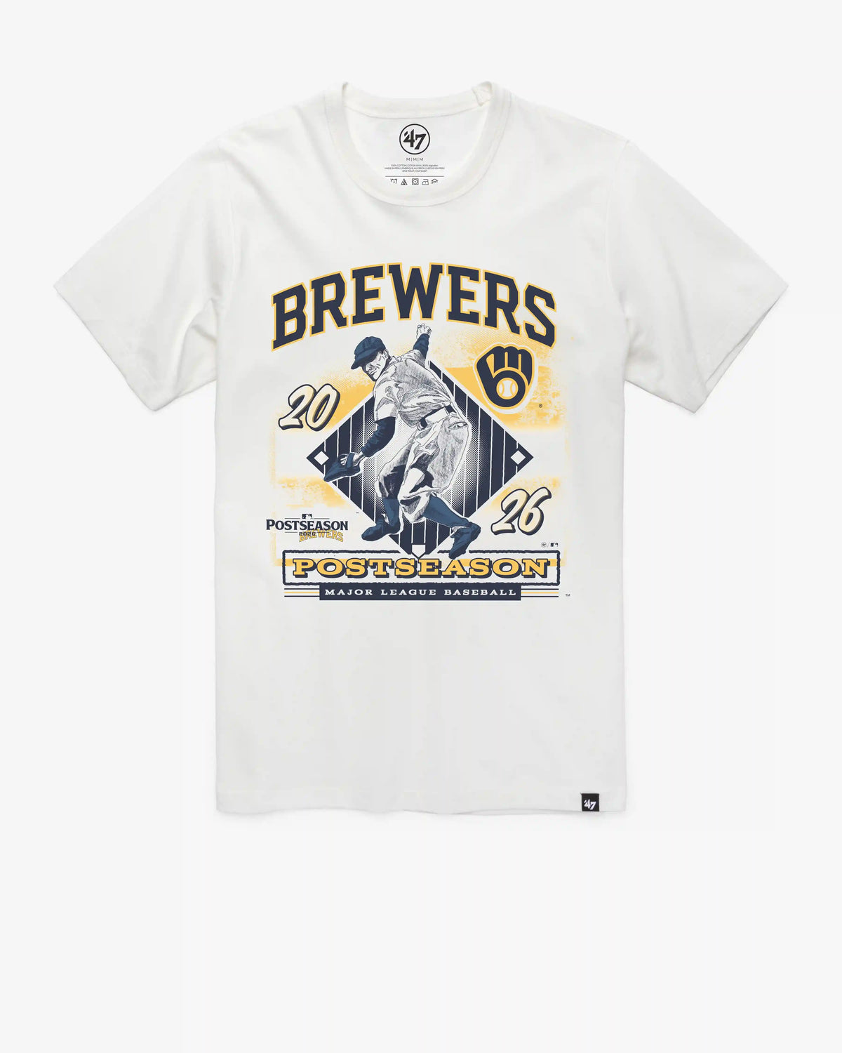 MILWAUKEE BREWERS 2026 POSTSEASON '47 FRANKLIN TEE