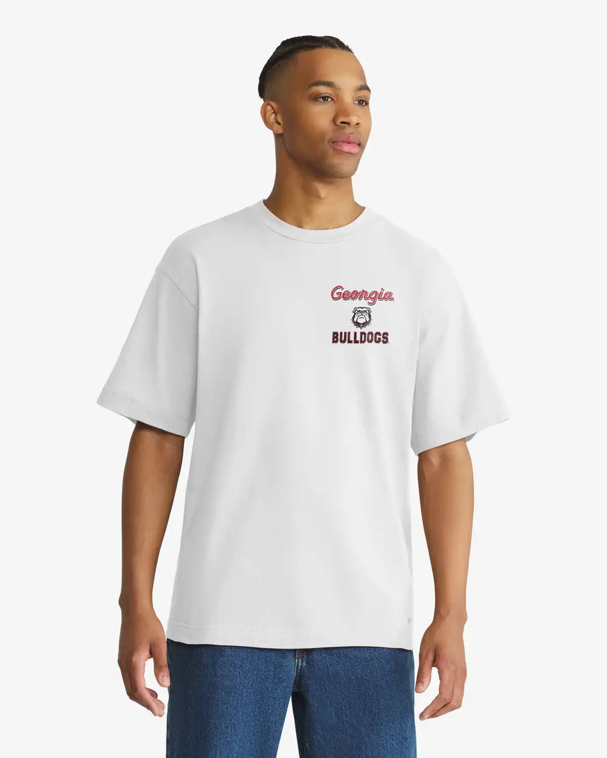 GEORGIA BULLDOGS CAMPUS MASCOT BACKER '47 FOUNDATION TEE