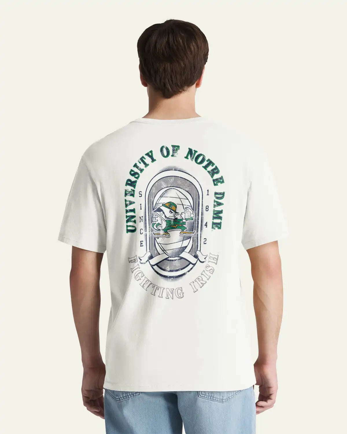 NOTRE DAME FIGHTING IRISH OVAL SPORT BACKER '47 EVERYDAY TEE