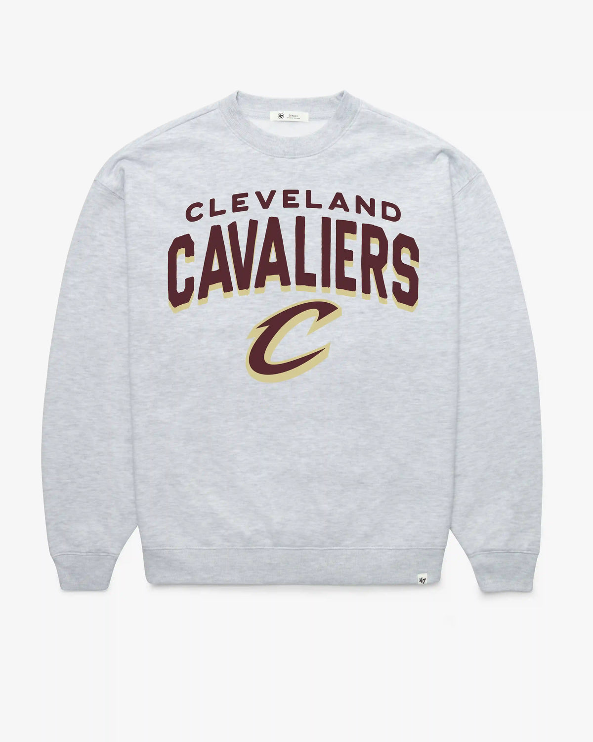 CLEVELAND CAVALIERS CAMPUS ARCH CLOUD '47 OVERSIZED CREW WOMENS